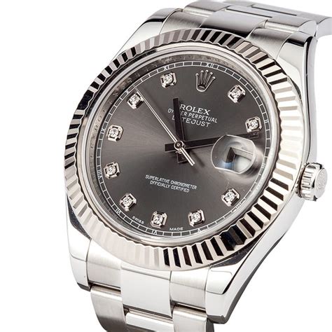 rolex datejust ii ref. 116334|Rolex 116334 diamond.